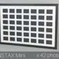Instax Mini. Suits Forty Two Instax sized Photos. Instax Mini Multi Aperture Wooden Photo Frame. A2. Portrait or Landscape. - PhotoFramesandMore - Wooden Picture Frames