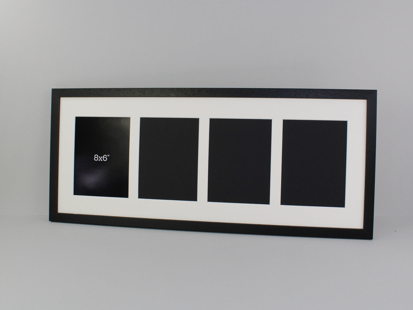 Multi Aperture Photo Frame - Fits Four 8x6 Photos - 30x75cm - Ideal for Displaying Memories and Capturing Moments