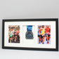 Medal Display frame for One Medal and Two 5x7" Photos. 25x50cm.