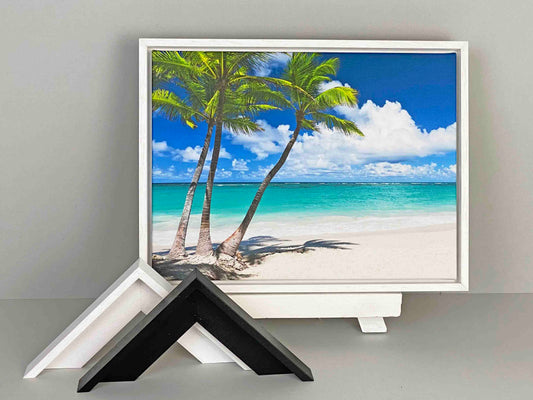 Canvas Tray Frames. Floating Effect Frames for Canvases. 22mm Deep.