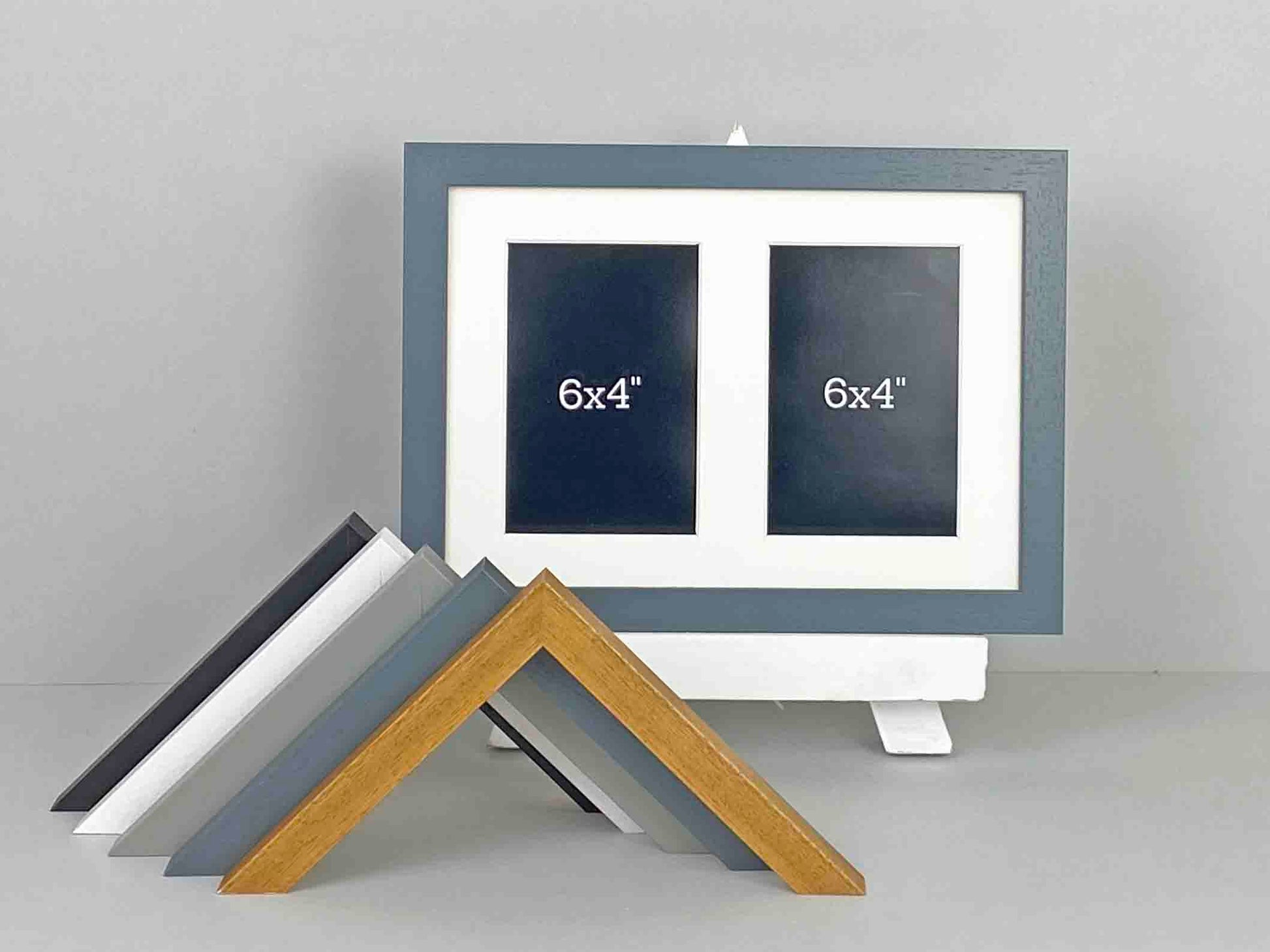 Suits Four 6x4 photos. 30x40cm. Wooden Collage Picture Frame. –  PhotoFramesandMore