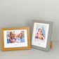 Personalised Mini Caption Frames. 8x6" Frame with 6x4" Photo. Your Text and Photo to treasure a special memory. Handmade by Art@Home in the UK