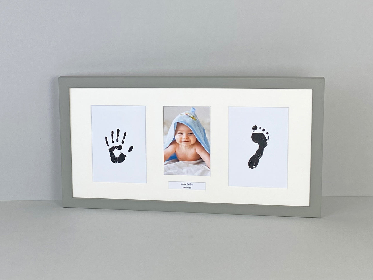 Personalised Capture The Memory Frames. Inkless kit included. 25x50cm. - PhotoFramesandMore - Wooden Picture Frames