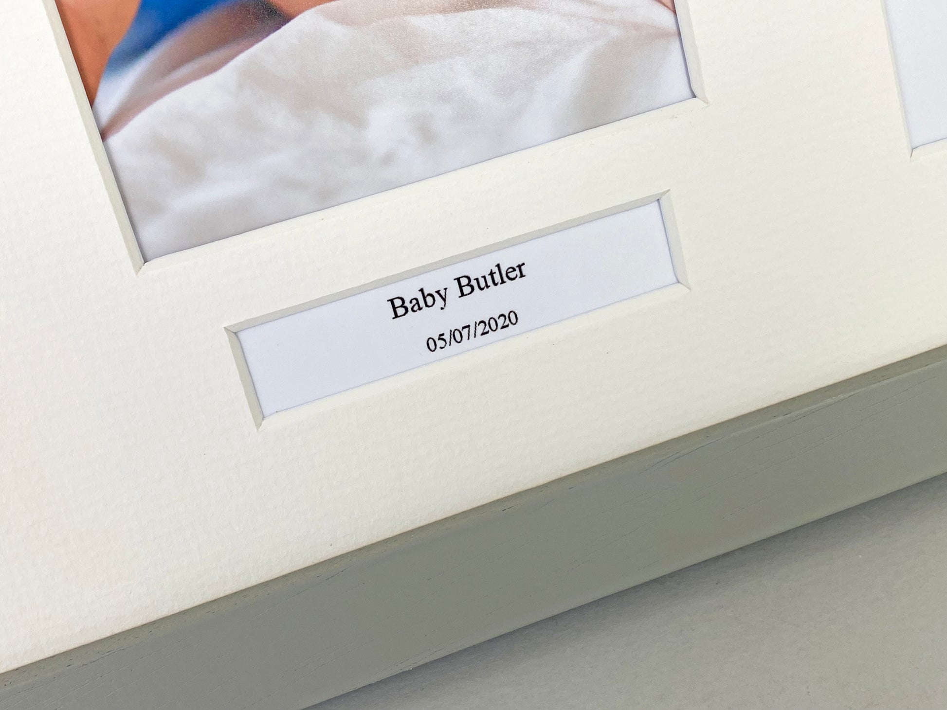 Personalised Capture The Memory Frames. Inkless kit included. 25x50cm. - PhotoFramesandMore - Wooden Picture Frames