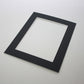 Pack of 5 Mounts - Black - PhotoFramesandMore - Wooden Picture Frames