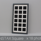 Instax Square Photo Frame. Holds Eighteen 62mmx62mm sized Photos. 25x50cm.
