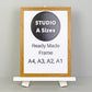 A1, A2, A3, A4 Size Wooden Picture Frames, Photo Frame, Poster Frame - Studio Range - PhotoFramesandMore - Wooden Picture Frames