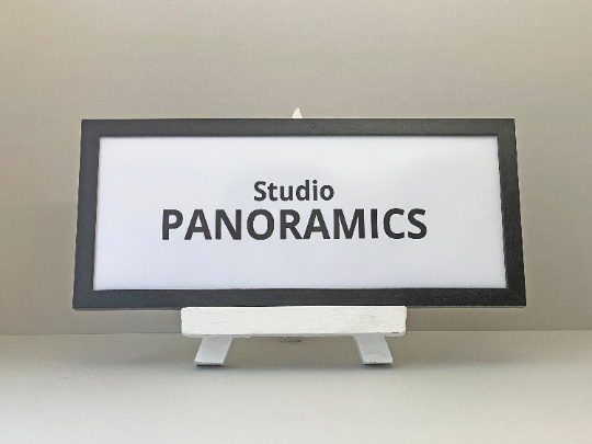 Panoramic Picture Frames - Studio Range - PhotoFramesandMore - Wooden Picture Frames