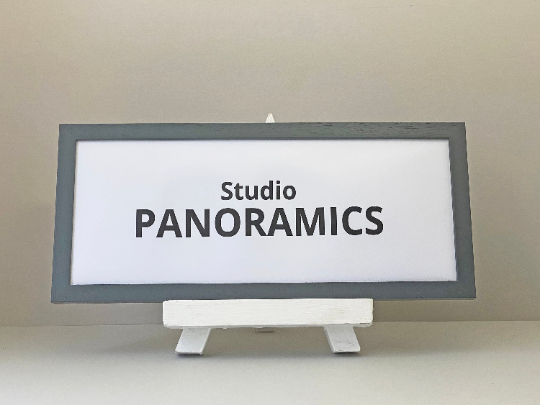 Panoramic Picture Frames - Studio Range - PhotoFramesandMore - Wooden Picture Frames