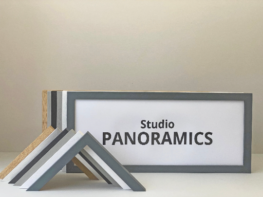 Panoramic Picture Frames - Studio Range - PhotoFramesandMore - Wooden Picture Frames